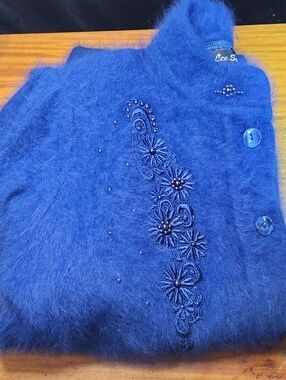 Vintage Angora Sweater by Lee Sands